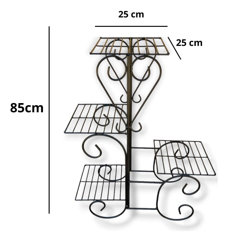 Suporte Floreira De Chão Para Vasos De Plantas E Jardim