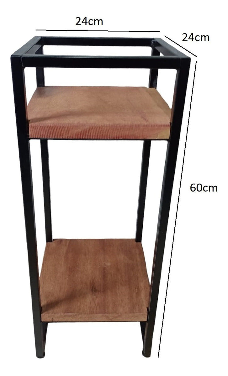 Suporte Vaso Plantas 60cm Jardim Varanda Chão Ferro Sala